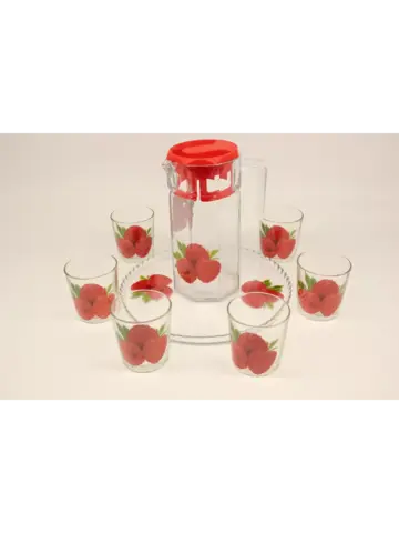 Подарочный набор Кувшин 1.5л+6стаканов+поднос