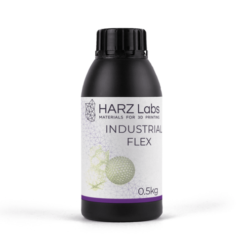 Фотополимер HARZ Labs Industrial Flex, натуральный (0,5 кг)