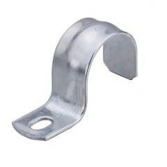 Скоба металлическая однолапковая 25 СМО Сибртех