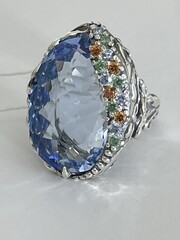 Гранд ( кольцо  из серебра)