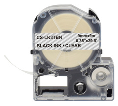 Картридж ленточный Cactus CS-LK3TBN черный для Epson LW300, LW400, LW700, LW600P, LW1000P, K400, Z700, Z900