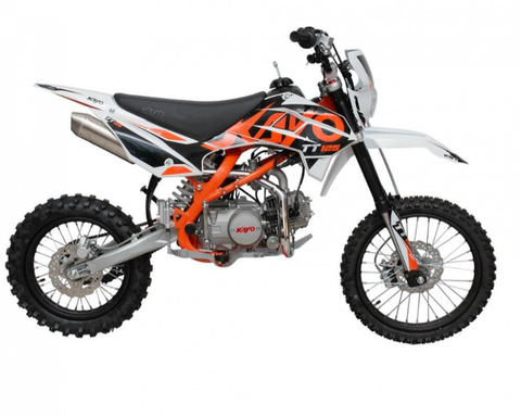 Питбайк KAYO BASIC K125EM 17/14 KRZ (механ. сцепл., эл. стартер 2024 г.)