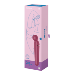 Универсальный вибромассажер Satisfyer Planet Wand-er бордовый
