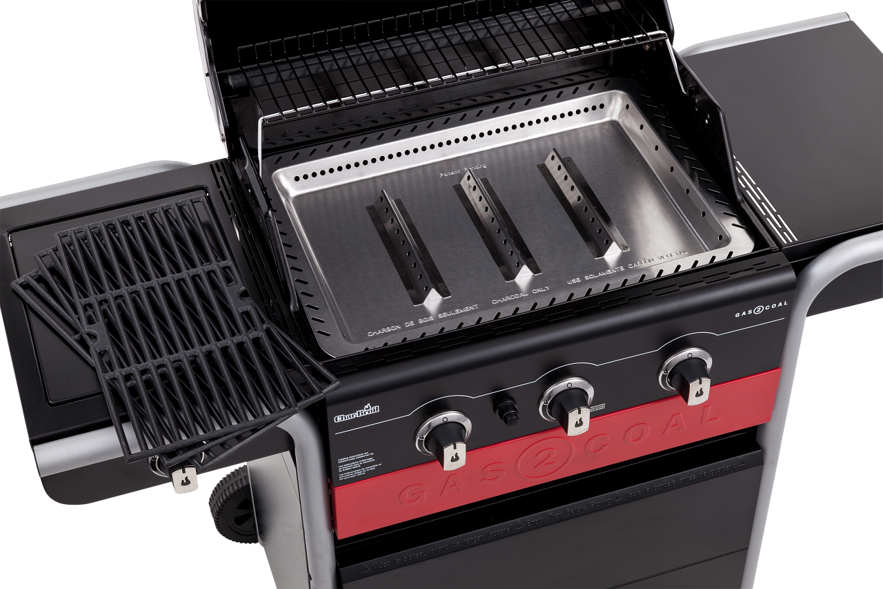 Угольный + Газовый гриль Char-Broil Gas2Coal Hybrid 3B