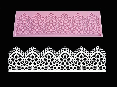 Силиконовый коврик для декора Ришелье