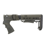 Пластиковый приклад МР-155, -135, DLG Tactical налево