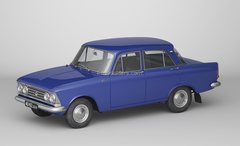 Moskvich-408 Elite (4 headlights) 1964 blue 1:43 DeAgostini Auto Legends USSR #277