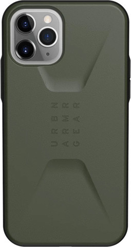 Чехол Uag Civilian для iPhone 11 Pro MAX оливковый (Olive Drab)