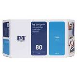 Картридж HP 80 струйный голубой (350 мл)