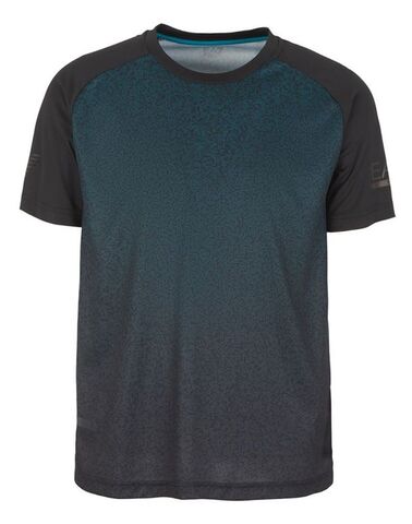 Теннисная футболка EA7 Man Jersey T-Shirt - fancy black
