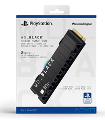 Планка памяти для Sony PS5 SSD Western Digital SN850 2TB