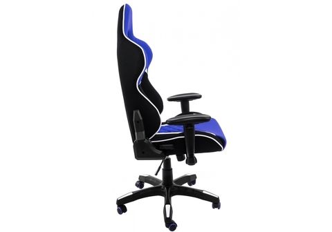 Офисное кресло для персонала и руководителя Компьютерное Prime черное / синее 70*70*125 Черный / синий