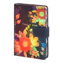 
          Записная книжка Basir на магните, формат А5, серия "Flower of Dream", переплет 7БЦ, 19*13 см, 112 листов, ассорти