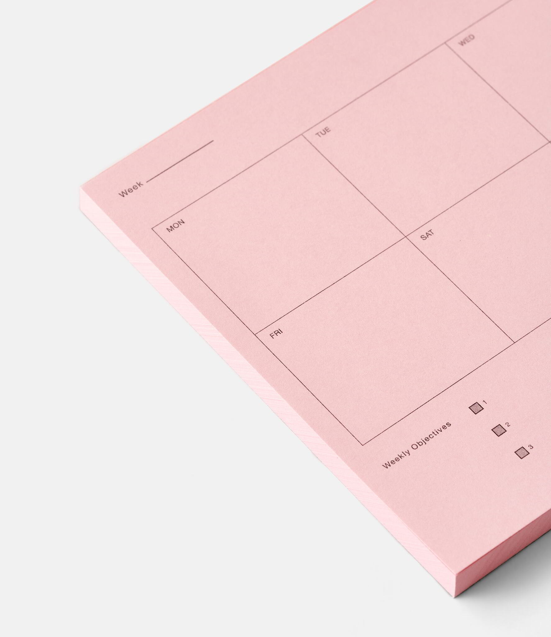 Before Breakfast Weekly Notepad Powder Pink — еженедельный планер