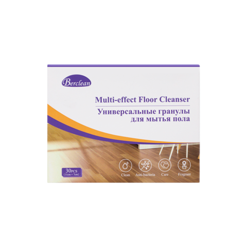 Berclean Универсальные пластины для мытья пола 30шт