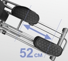 Переднеприводный эллиптический эргометр BRONZE GYM XR812 LC