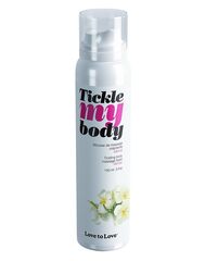 Массажная хрустящая пенка Tickle My Body Monoi с ароматом моной - 150 мл. - 