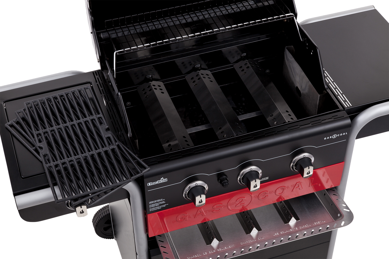 Угольный + Газовый гриль Char-Broil Gas2Coal Hybrid 3B