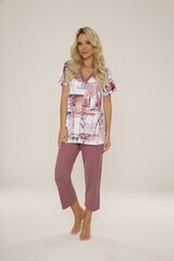 Пижама женская со штанами DE LAFENSE 777 VIOLET