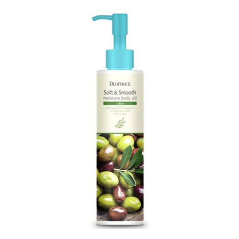Deoproce Soft & Smooth Moisture Body Oil Olive - Увлажняющее масло для тела с оливой