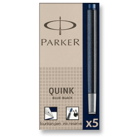 Картридж с чернилами Parker Quink Z11, Blue-Black (S0116250)