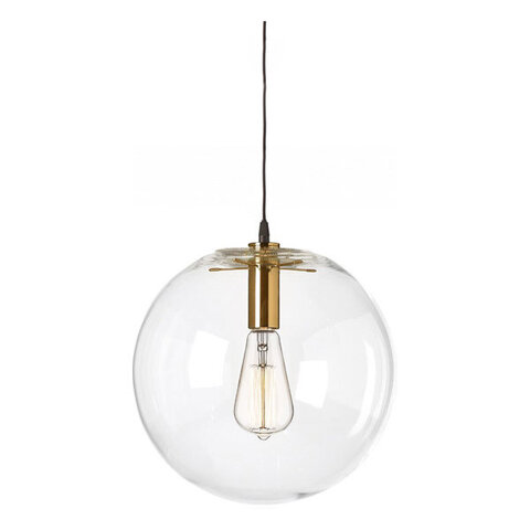 Светильник Glass Ball Ceiling Gold D30