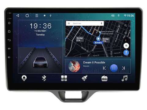 Магнитола Toyota Yaris (2019+) Android 11 3/32GB QLED DSP 4G модель TO-552TS18