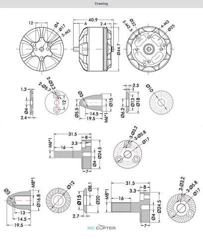 T-Motor MN4012 KV340