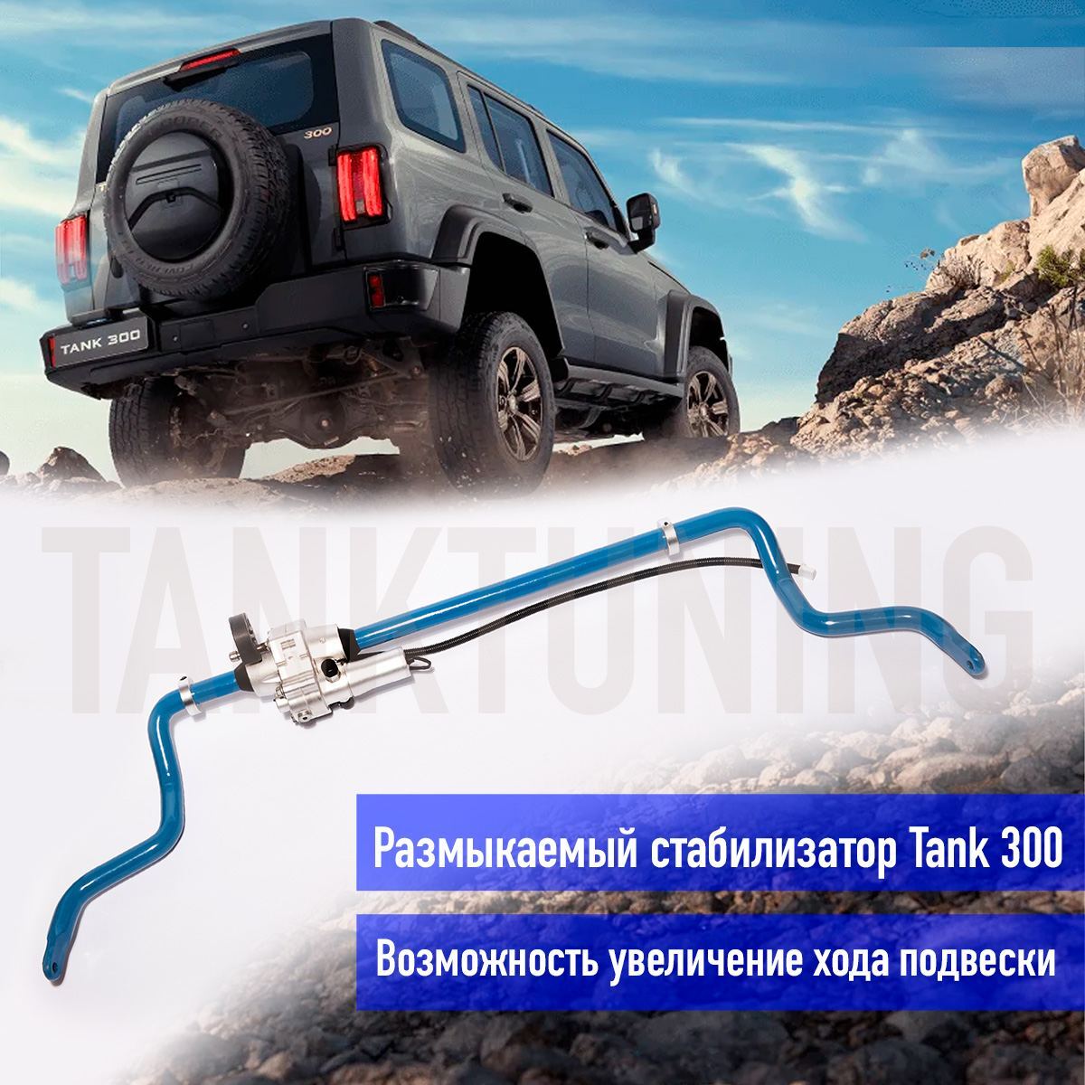 Размыкаемый передний стабилизатор Tank 300 – купить за 99 000 ...