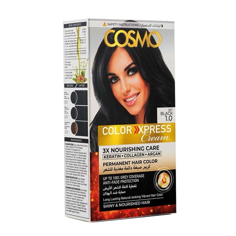 Cosmo Color Xpress Cream Jet black 1.0