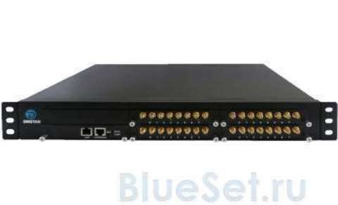 Dinstar DWG2000D-32GSM (GSM/VoIP шлюз)