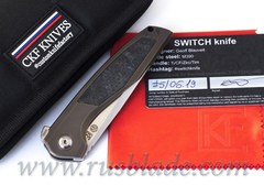 CKF/TUFFKNIVES Switch collab knife 