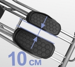 Переднеприводный эллиптический эргометр BRONZE GYM XR812 LC