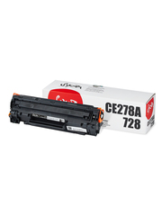 Картридж Sakura CE278A/CRG728 для HP, Canon LJ Р1566/LJ Р1606W/M1536dnfMFP, черный, 2100 к.
