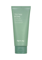 FarmStay Tea Tree Biome Low pH Calming Cleanser Успокаивающая очищающая пенка c нейтральным pH для чувствительной кожи