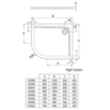 Душевой поддон 95х75 см Ideal Standard Ultraflat K240401