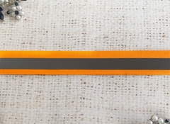 Лента-стропа светоотражающая, ш. 2 см, оранжевый