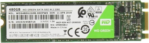Диск SSD WD 480GB Green 3D NAND M2.2280 SATA-III (TLC)