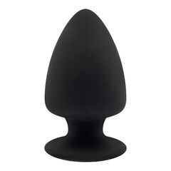 Черная анальная втулка SILEXD Plug Model 1 L - 13 см. - 
