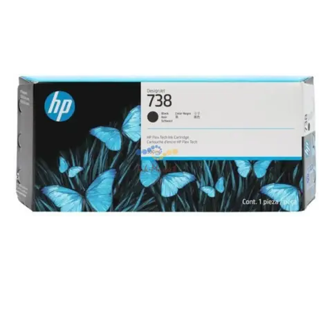 Картридж HP 738 (498N8A) струйный черный (300 мл) для HP DesignJet T850, T950, T850 MFP, T950 MFP