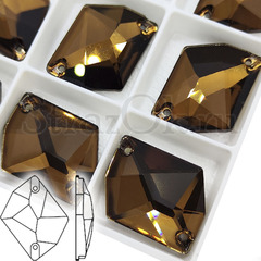 Купить стразы пришивные оптом Smoked Topaz, Cosmic