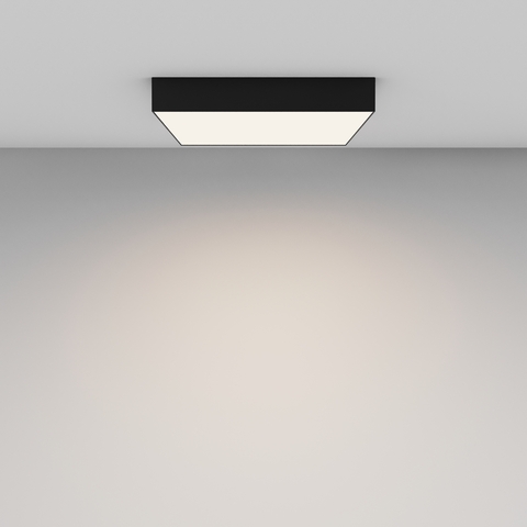 Потолочный светодиодный светильник Maytoni Zon C032CL-45W4K-SQ-B