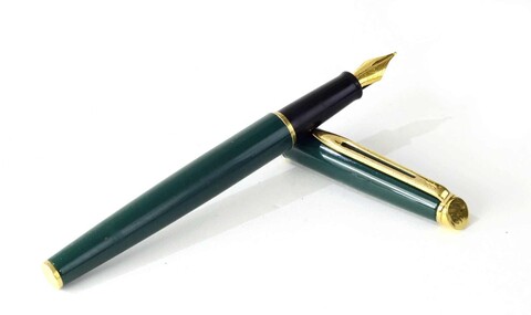 Ручка перьевая Waterman Hemisphere Lacquer Green GT, F (S0039700)