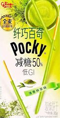 Pocky бисквитные палочки со вкусом ароматного чая матча