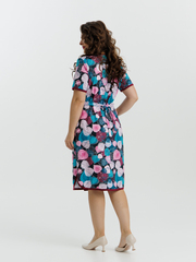 4728 Халат на пуговицах