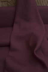 Лен смягченный, цвет темный винный