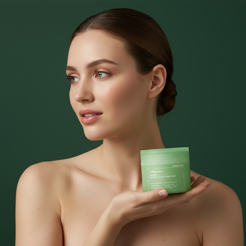 ТОНЕР-ПЭДЫ ПРОТИВ НЕСОВЕРШЕНСТВ КОЖИ JMSOLUTION TEATREE TROUBLE CLEAR TONER PADS, 100 шт