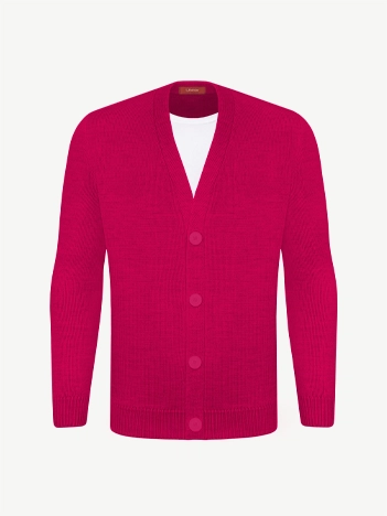 Кардиган с пуговицами из экохлопка