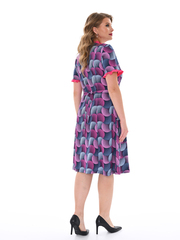 4549 Халат на пуговицах