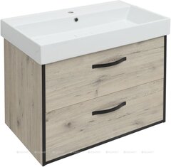 Aquanet 345457 Тумба Лофт 100 цв. дуб веллингтон белый (345457) фото